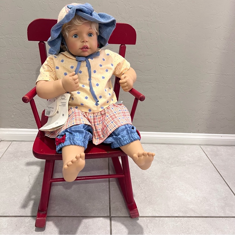 Vintage Gotz Artist Baby Doll Designed by JOKE GROBBEN- Eline